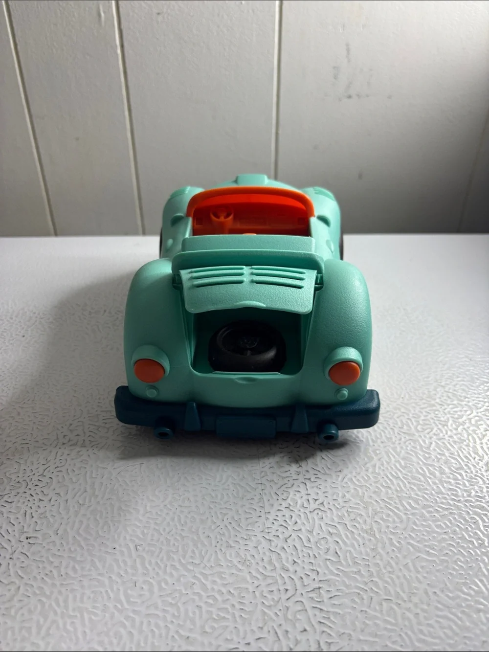 Kids Convertible Toy Car - Teal and Orange